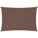  The Living Store Senčno jadro oksford blago pravokotno 2,5x4,5 m rjavo - Senčno Jadro, (21444618) | Shoptok.si