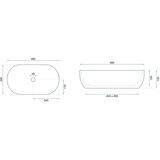 REA Bath Umivalnik Amelia Saturn 48 | Shoptok.si