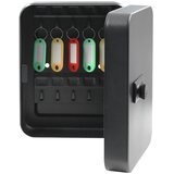  Metal Key Box with Digital Code, 48 Hooks, Black Stickers | Shoptok.si