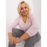 RELEVANCE Blouse-RV-BZ-8986.89P-light pink | Shoptok.si