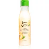 Oriflame Love Nature Organic Oat & Apricot negovalni gel za prhanje 250 ml