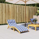  Jastuk za ležaljku plavo-bijele pruge 180x60x4 tkanina Oxford | shoptok.hr