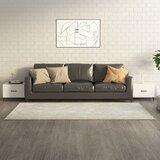  Stolić za kavu s metalnim nogama 2 kom sjajni bijeli 50x50x40cm | Eponuda.com