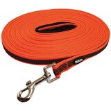 Nobby sledni povodec antislip, neon oranžna - 15 m | Shoptok.si