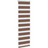 vidaXL Zavjesa zebra smeđa 50x150 cm širina tkanine 45,9 cm poliester | shoptok.hr