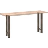  Noge za konzolni stol Prirodni čelik 2 kom 38 x (72-73) cm Čelik - Prirodna 38 x (72-73) cm 2 1 | shoptok.hr