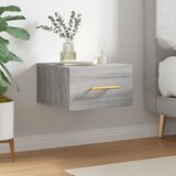 vidaXL Stenska nočna omarica siva sonoma 35x35x20 cm Cene