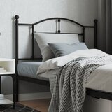  Metalno zamjensko uzglavlje crno 107 cm | shoptok.hr