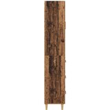 vidaXL Visok predalnik s predalom Star les 69,5 x 34 x 180 cm | Shoptok.si