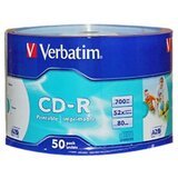 Verbatim CD-R PRINTABLE 700MB 52X 43794/WRAP 50/600 disk Cene'.'