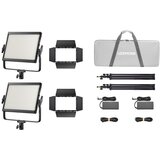 Godox LP400Bi K2 Black Litemons Bi-color LED Light Panel 2-light kit Cijene
