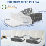 ELVIROS CPAP ergonomska cervikalna blazina iz spominske pene 60×41 cm | Shoptok.si