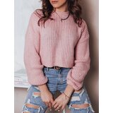 DStreet Sweter damski oversize BILLIS różowy | shoptok.hr