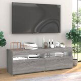 The Living Store TV omarica 2 kosa z LED lučkami siva sonoma 60x35x40 cm - TV Omarica, (21376739) | Shoptok.si