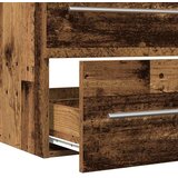 Ormarić za umivaonik u kupaonici, staro drvo, 80 x 38,5 x 48 cm, inženjerski drvo | shoptok.hr
