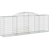  Lučne gabionske košare 25kom 300x50x100/120cm pocinčano željezo | shoptok.hr