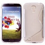  Gumijasti / gel etui S-Line za Samsung Galaxy S4 i9500 - prozorni Cene