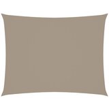  The Living Store Senčno jadro oksford blago pravokotno 3x4 m taupe - Senčno Jadro, (21445994) | Shoptok.si