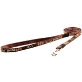 Rogz jellybean klasičan povodac za pse mocha bone, 1800/11mm, braon Cene