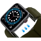 Pašček Spigen Lite Fit za Apple Watch pametno uro - 42/44mm olivno zelena