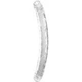 Pipedream King Cock Double Dildo 18" Clear