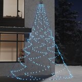 Zidno drvce s metalnom kukom i 720 LED žarulja hladno bijelo 5m | shoptok.hr