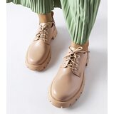 Gemre Beige matte finish shoes Charleston | ePonuda.com