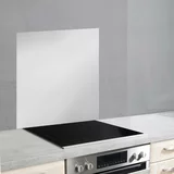 Wenko stakleni poklopac za zaštitu zida iza štednjaka u srebrenoj bojio, 70 x 60 cm