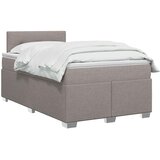  Boxspring krevet s madracem Sivosmeđa 120 x 190 cm Tkanina | shoptok.hr