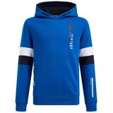 WE Fashion Majica kraljevo modra / črna / bela | Shoptok.si