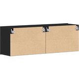 vidaXL TV ormarići 2 kom. crni hrast 120x30x41 cm inženjerski drvo | shoptok.hr