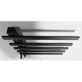 Sapho električni sušač peškira elcor 63W 48x52 cm mat crna | Eponuda.com