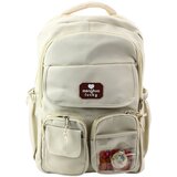 Školski ruksak s motivom kapibare 25L 42cm - bež | Shoptok.si