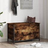  Klupa za pohranu boja hrasta 80x42,5x50cm od konstruiranog drva | Eponuda.com