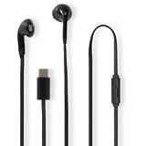 Oem Nedis, Žične slušalke USB-C z mikrofonom in nadzorom glasnosti 1,2 m, Črna, (5000228835) | Shoptok.si