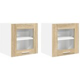 Viseći ormarić s pohranom 2 pcs Sonoma hrast 40 x 31 x 40 cm | Eponuda.ba