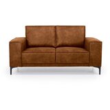 Scandic cognac smeđa garnitura od imitacije kože Copenhagen, 164 cm Cijene