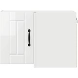  Zidni kutni ormar LUCCA Bijela visokog sjaja 57 x 57 x 40 cm | Eponuda.com