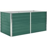Maison Chic Dvignjeno Cvetlično korito - Cvetlični Lonec 160x80x77 cm pocinkano jeklo zeleno, (21790434) Cene