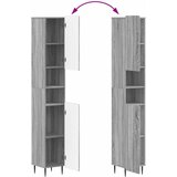  Set kupaonskih ormara od 4 dijela ZWOLLE Siva Sonoma | shoptok.hr