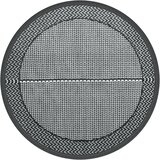Vanjski tepih ARAKIL sivi Ø 120 cm PP | shoptok.hr