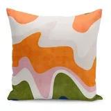 Prevleka za blazino 43x43 cm Squiggly Orange –