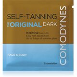 Comodynes Self-Tanning Towelette samoporjavitveni robček za obraz in telo odtenek dark 8 kos | Shoptok.si