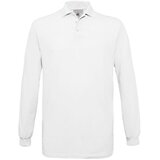  MAJICA DUGI RUKAVI B&C SAFRAN POLO LSL 180G BIJELA 3XL!! | shoptok.hr