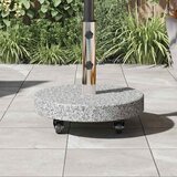  Baza za suncobran 29,8kg Siva Granite i nerđajući čelik Kružni | shoptok.hr