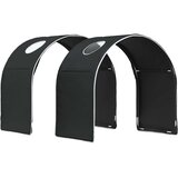  Krevet s Tunnels 4 pcs Bijela i crna Konstruirano drvo | shoptok.hr