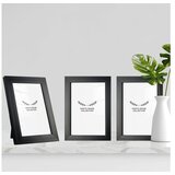 Aberto Design Set okvira za slike 3SFC1017_1015, 10x15cm, 3 dijela, crni Cijene