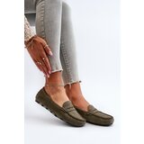 EVENTO Women's Suede Moccasins Dark Beige Ranica | Shoptok.si