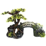 dekor most in bonsai - 20,3 x 9 x 14 cm