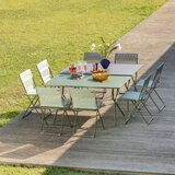  BALCONY zložljiva miza 140 x 80 cm - Titane | Shoptok.si